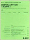 IEEE TRANSACTIONS ON INFORMATION THEORY杂志封面